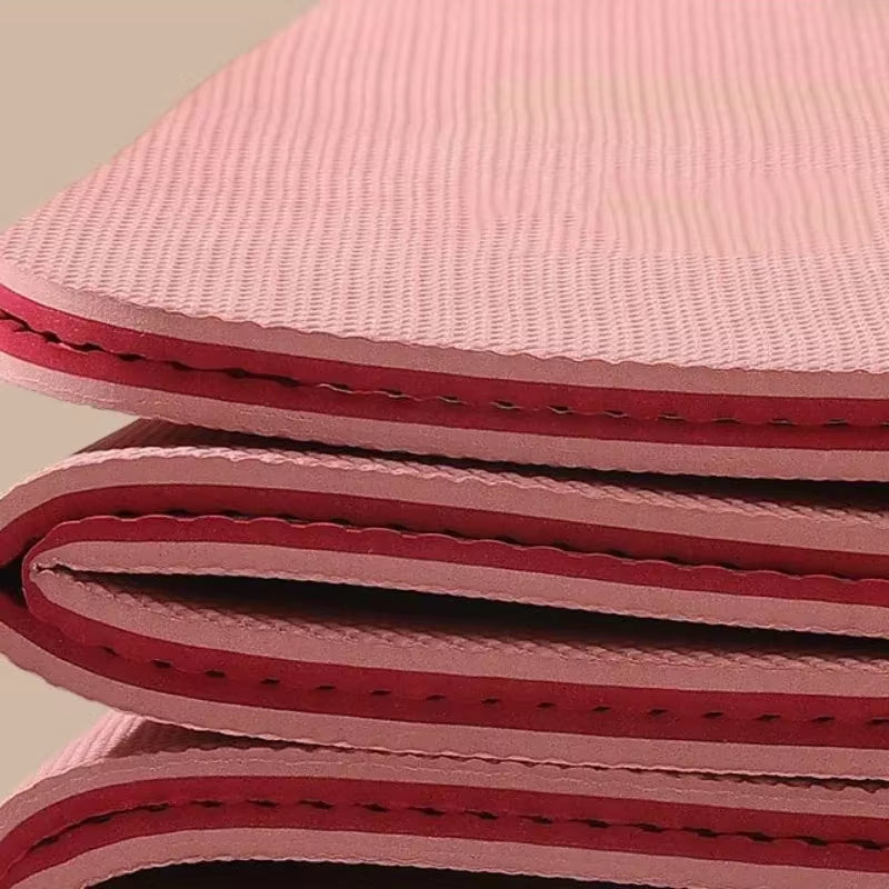 Aliexpress Collection Foldable Yoga Mat Eco Friendly TPE Folding Travel Fitness Exercise Mat Double Sided Non-Slip for Yoga